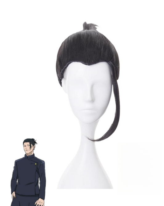 Jujutsu Kaisen Suguru Geto Black Cosplay Wig