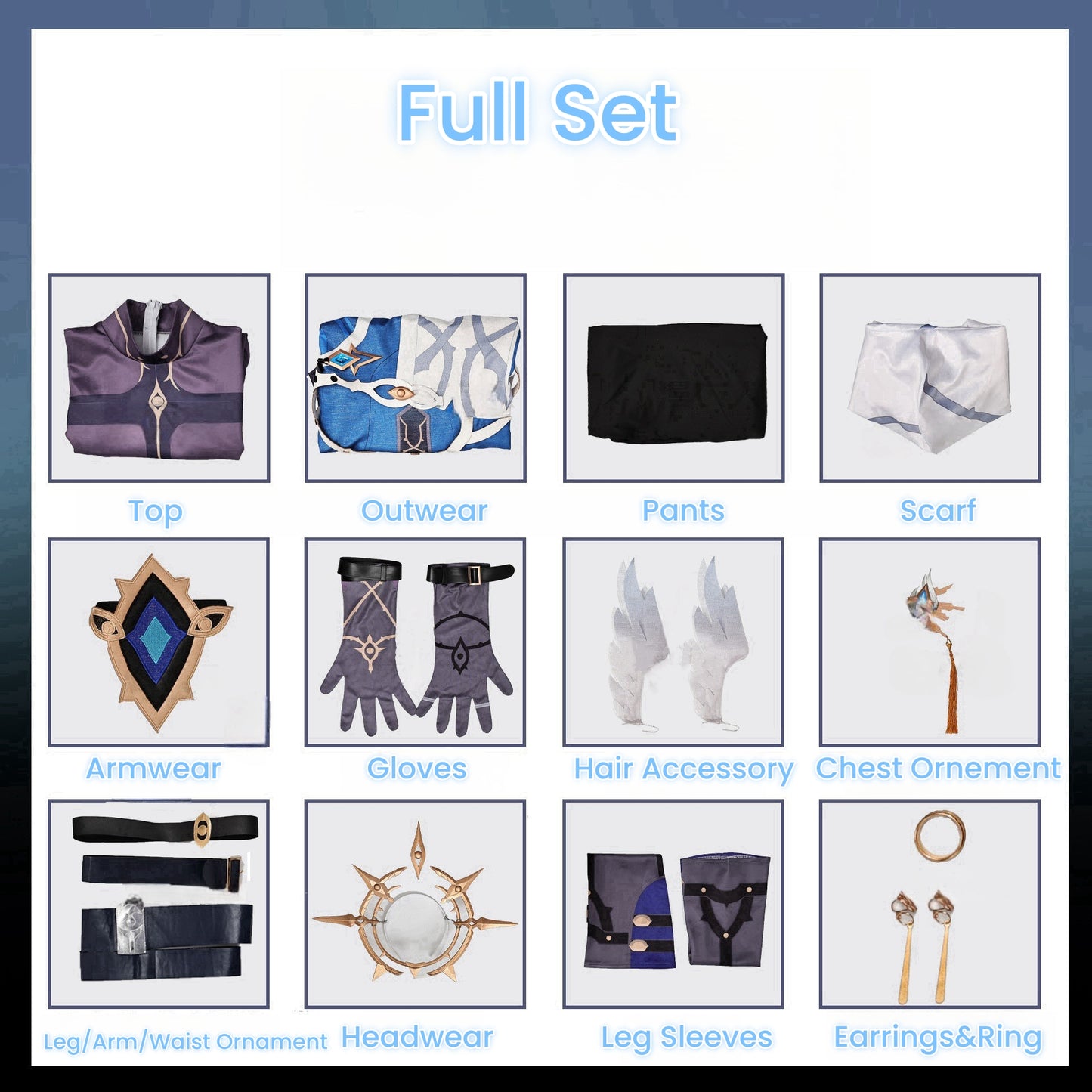 Honkai: Star Rail Sunday Harmony New Skin Cosplay Costume