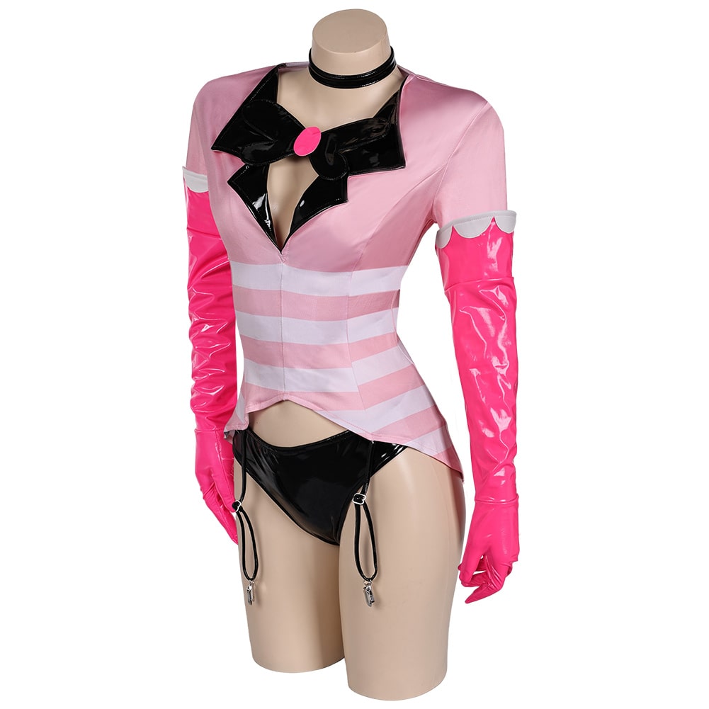 Hazbin Hotel TV Angel Dust Lingerie for Women Party Carnival Halloween Cosplay Costume