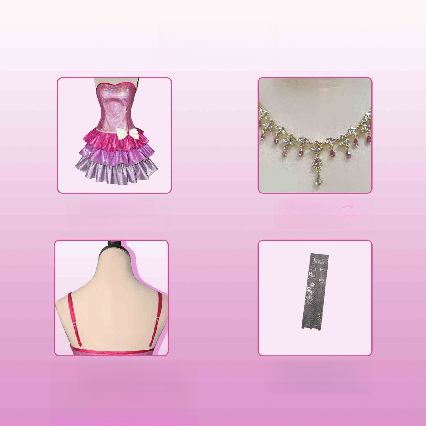 Barbie: A Fashion Fairytale Princess Barbie +Cat Barbie Cosplay Costume