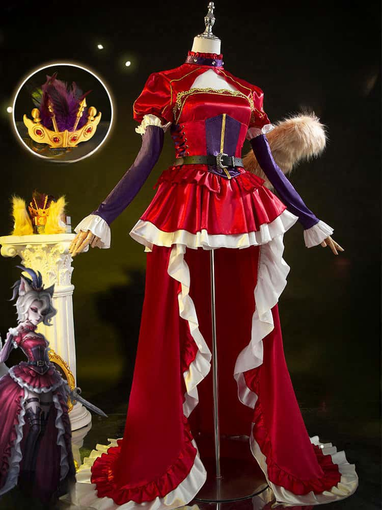 Identity V Archduchess Bloody Queen Mary Cosplay Costume