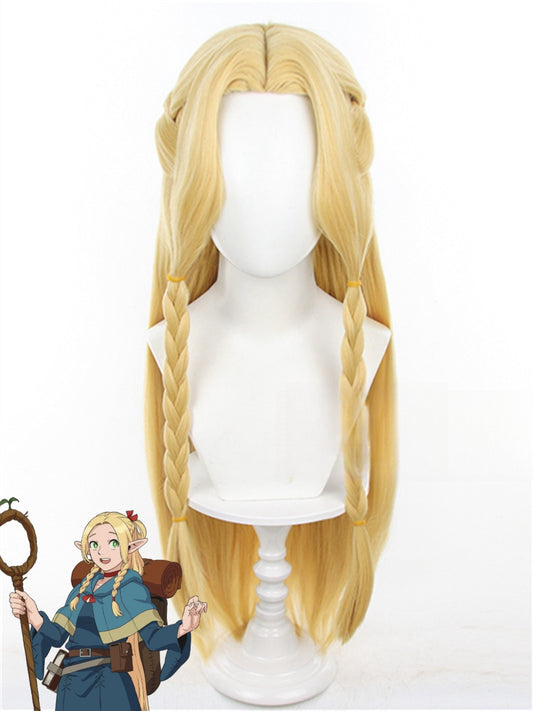 Delicious in Dungeon Marcille Donato Blonde Cosplay Wig