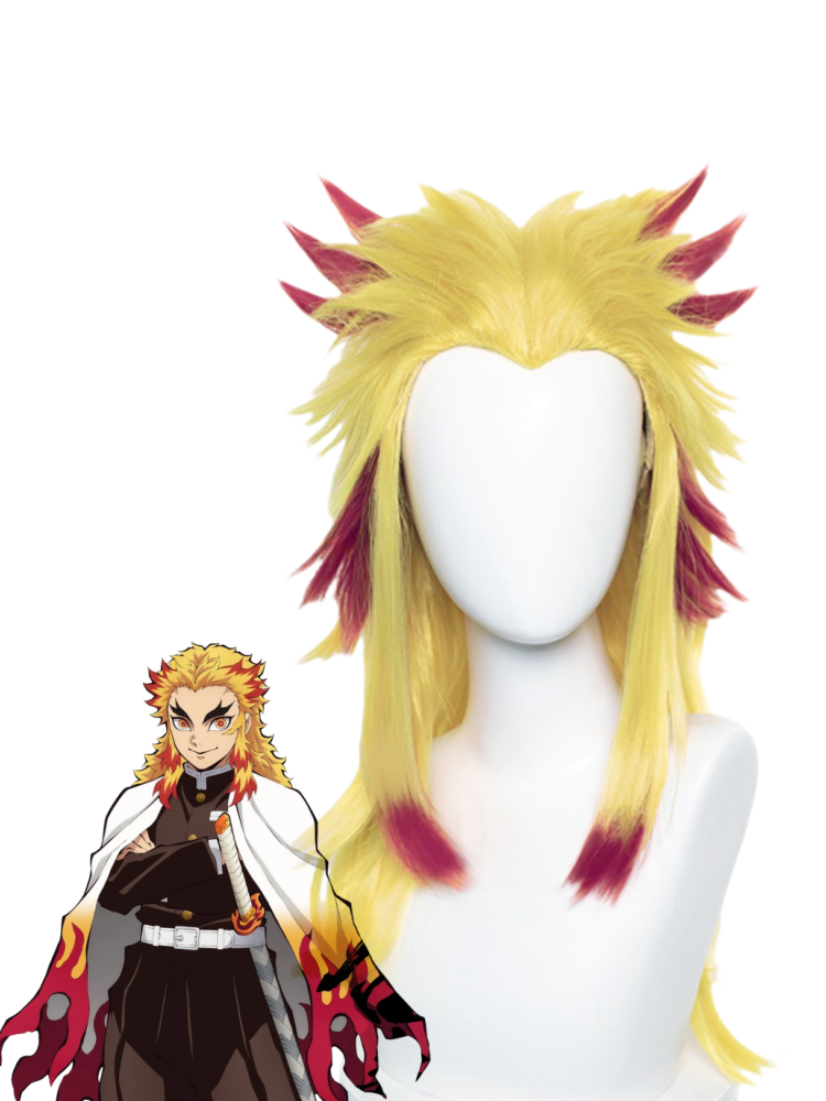 Demon Slayer: Kimetsu No Yaiba Rengoku Kyoujurou Cosplay Wig – Rainybear