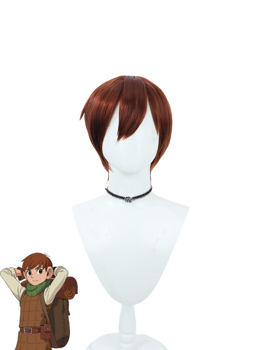Delicious in Dungeon Chilchuck Tims Brown Cosplay Wig