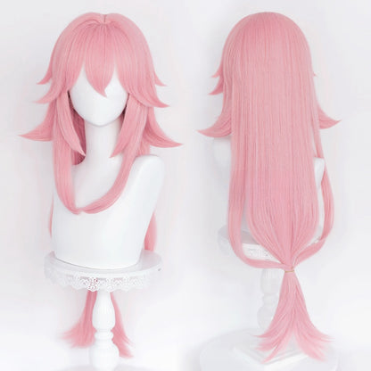 【In Stock】Genshin Impact Yae Miko Pink Cosplay Wig