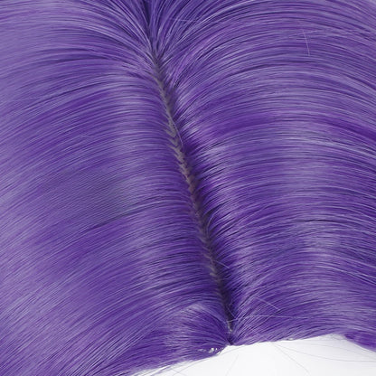 Blue Lock Reo Mikage Purple Cosplay Wig