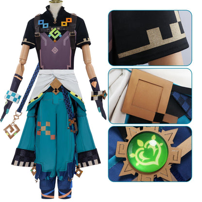 Genshin Impact Kinich Cosplay Costume