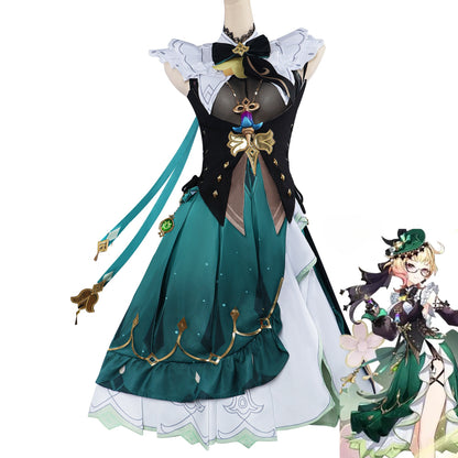 Genshin Impact Emilie Cosplay Costume