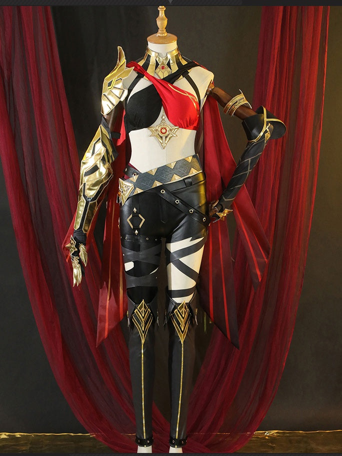 Genshin Impact Dehya Cosplay Costume Rainybear genshin-impact-dehya-cosplay-costume-rainybear