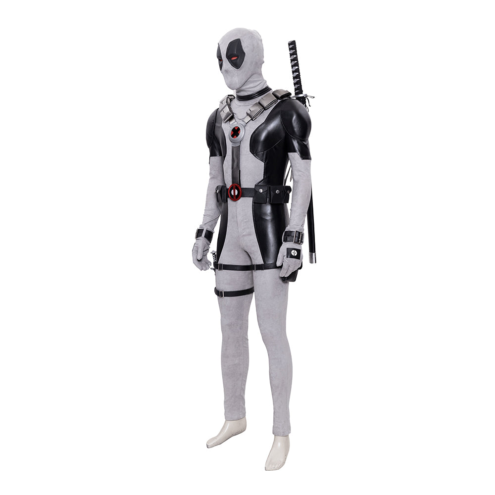 Deadpool Grey X-Force Cosplay Costume