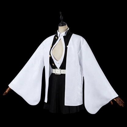 Demon Slayer: Kimetsu No Yaiba Mitsuri Kanroji Embroidered Version Cosplay Costume