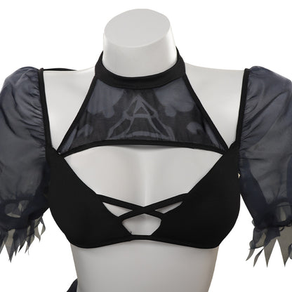 Nier: Automata  YoRHa No.2 Type B 2B Douji Swimsuit Cosplay Costume