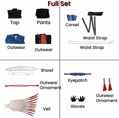 Identity V  Seer Eli Clark Cyberpunk Cosplay Costume