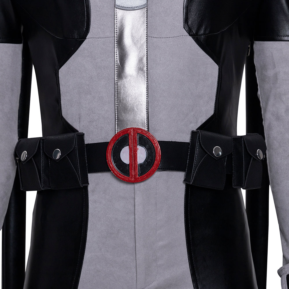 Deadpool Grey X-Force Cosplay Costume