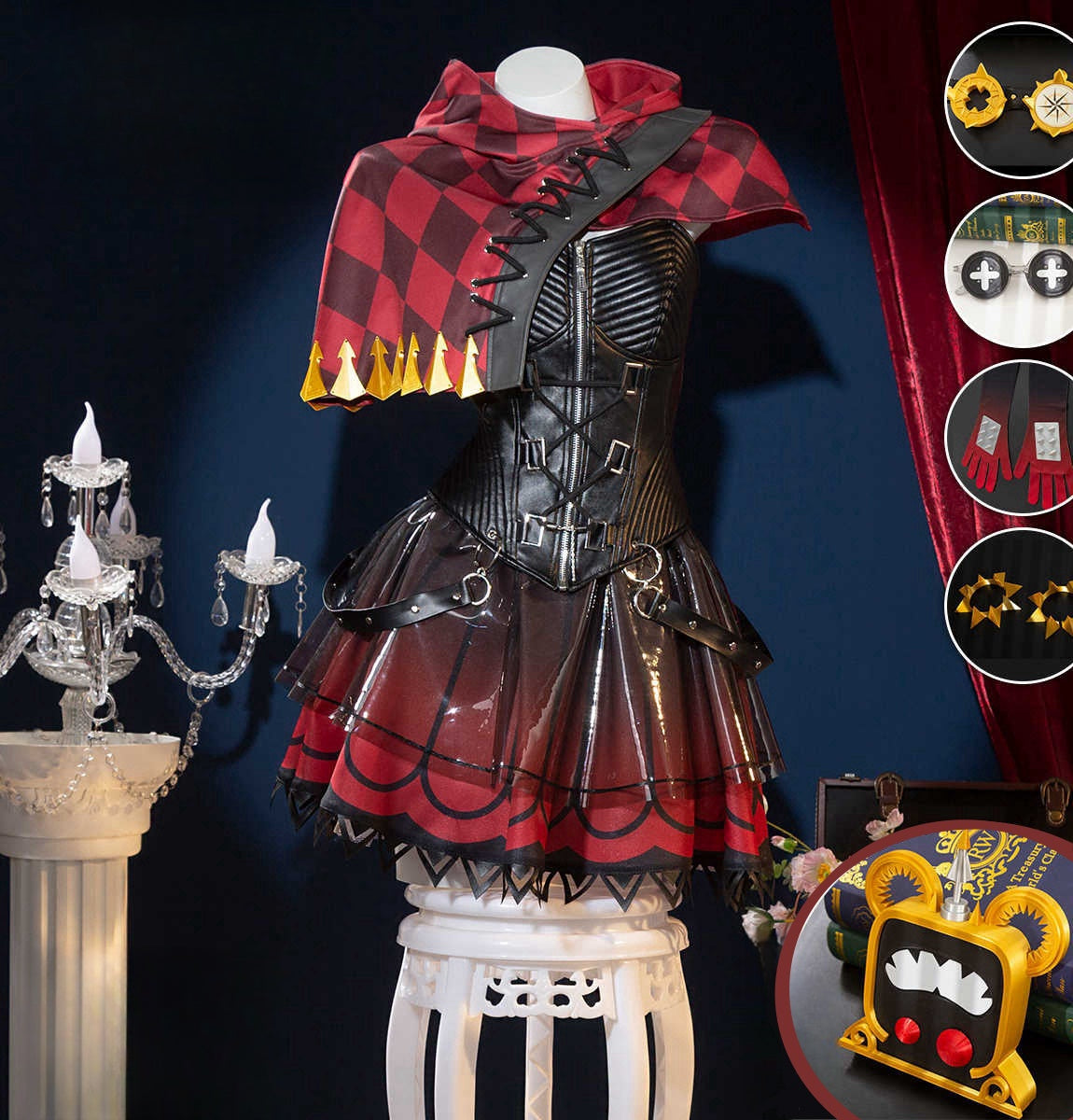 Identity V Mechanic Tracy Reznik Red Riding Hood Cosplay Costume