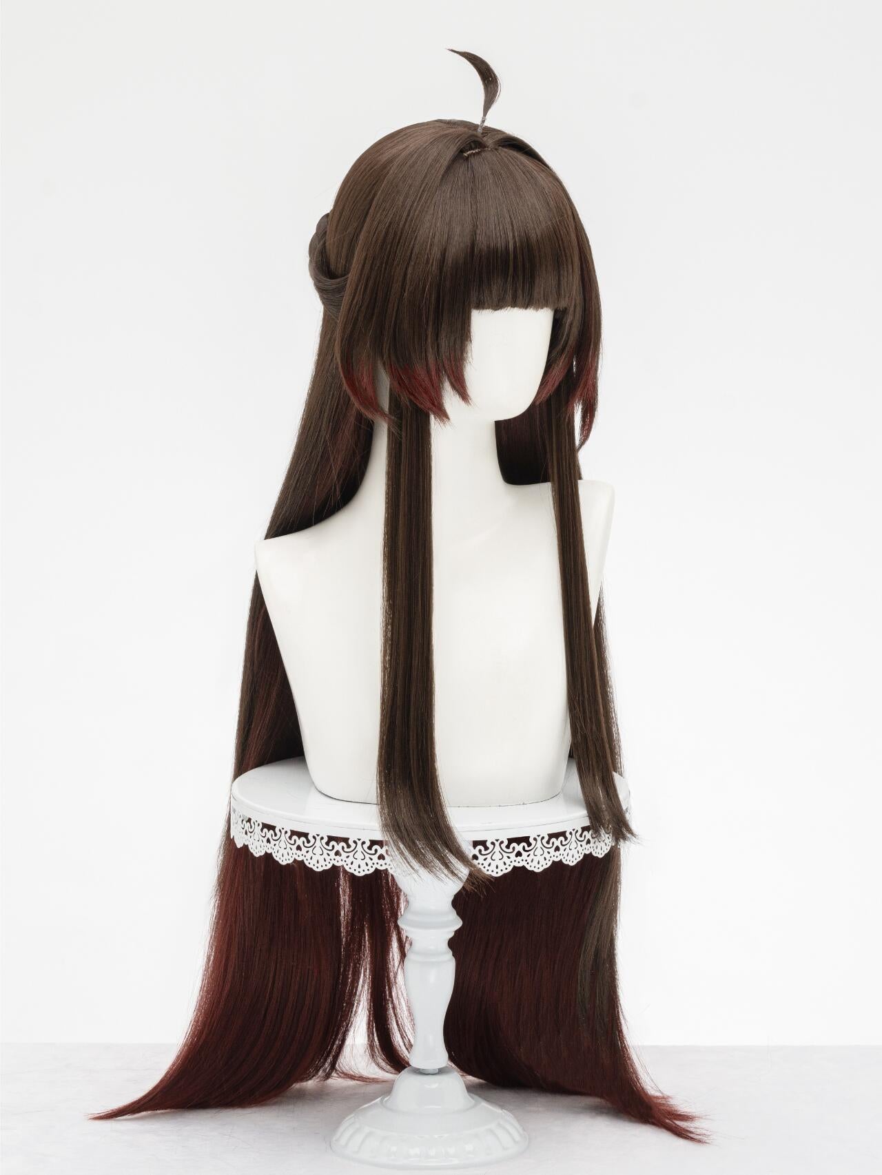 Honkai: Star Rail Lingsha Brown Cosplay Wig