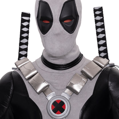 Deadpool Grey X-Force Cosplay Costume