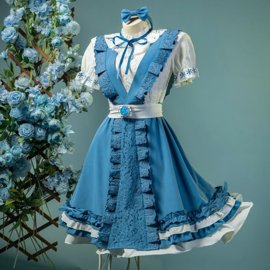 dentity V Reporter Alice Deross Skin Alice in Dreamland Cosplay Costume