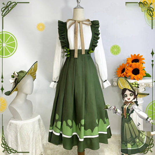 Identity V Emma Woods Gardener Afternoon Tea Cosplay Costume