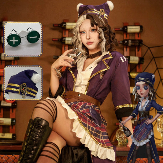 Identity V Barmaid Demi Bourbon Cosplay Costume