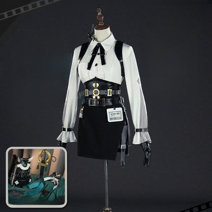 Zenless Zone Zero Tsukishiro Yanagi Cosplay Costume