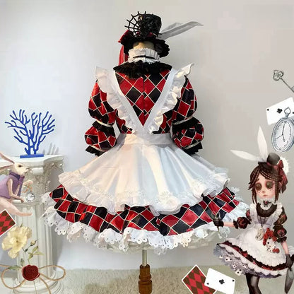 Identity V Emma Woods Gardener Black Fairy Tale Cosplay Costume