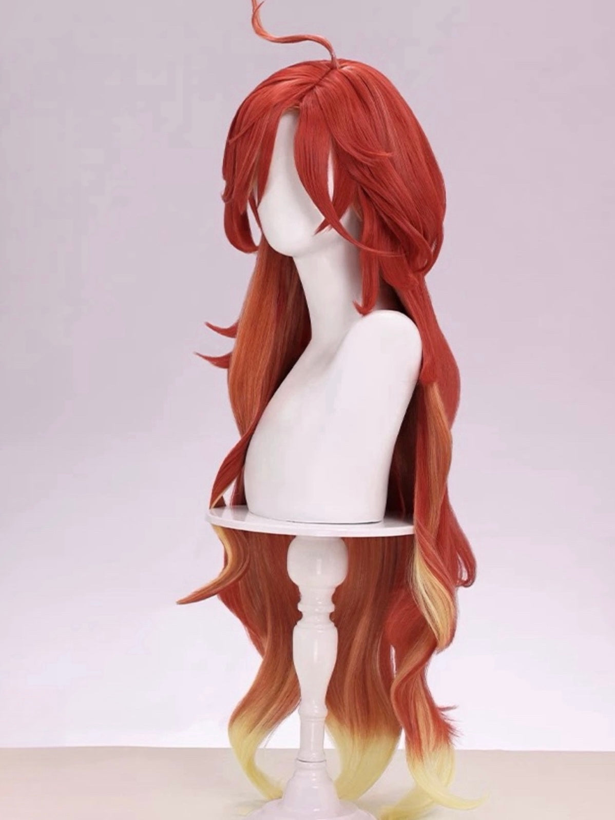 Genshin Impact Mavuika Cosplay Wig