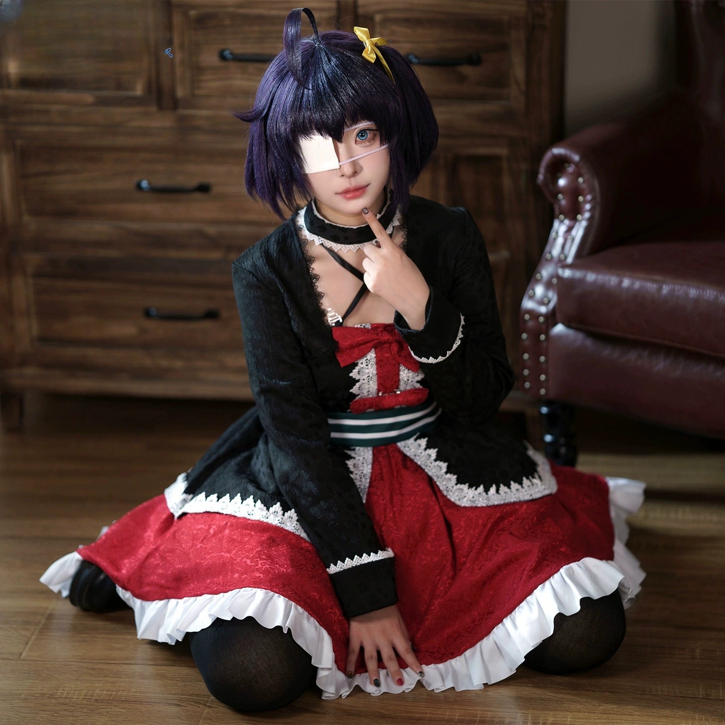 Love, Chunibyo & Other Delusions! Takanashi Rikka Christmas Cosplay Costume