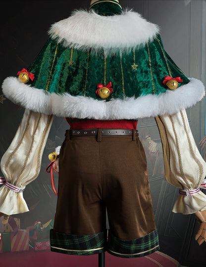 Identity V Painter Edgar Valden Cozy Christmas Eve Cosplay Costume