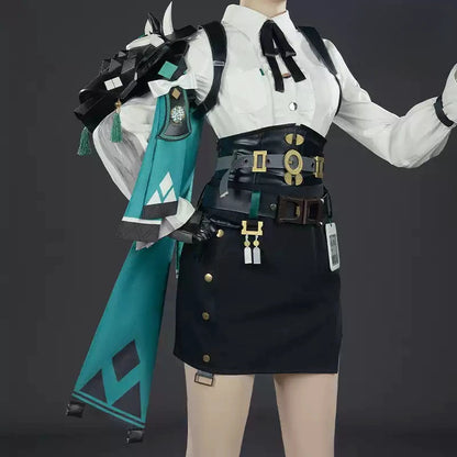 Zenless Zone Zero Tsukishiro Yanagi Cosplay Costume