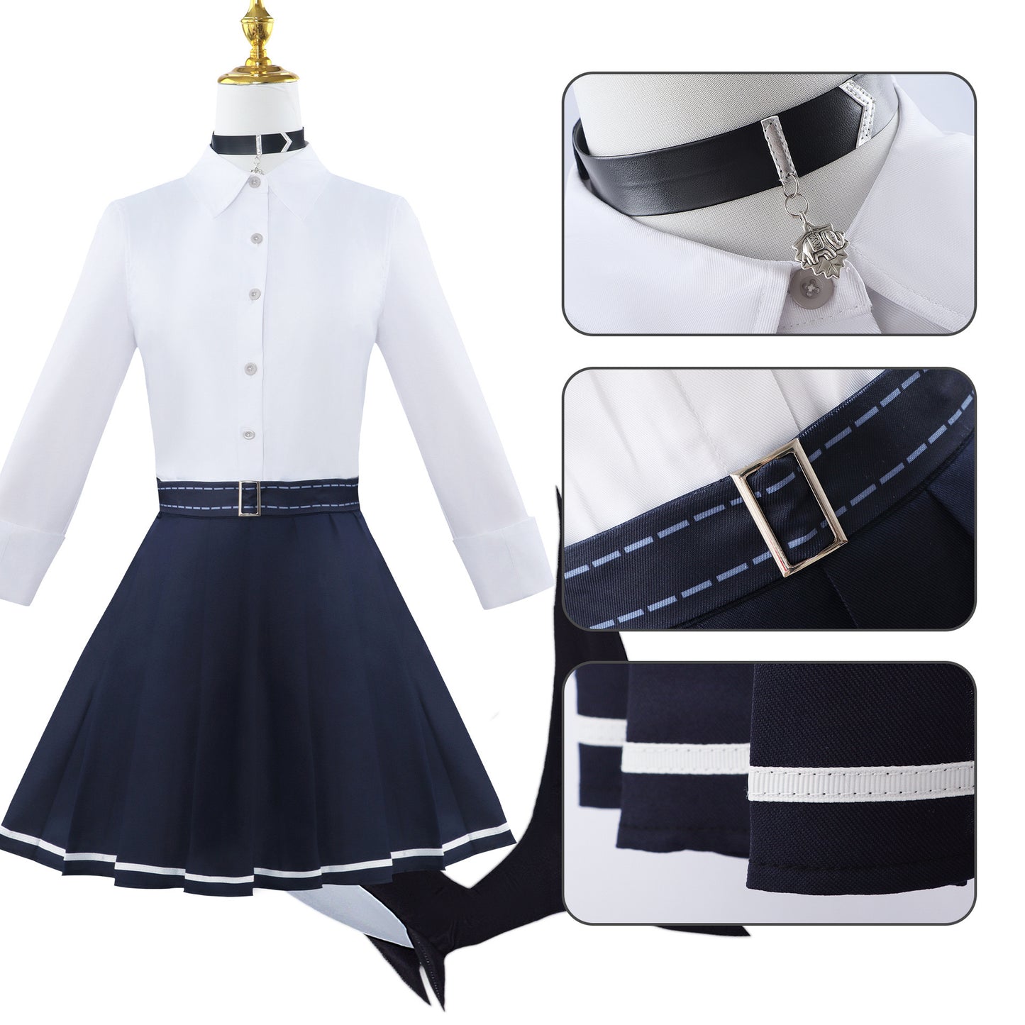 Zenless Zone Zero Ellen Joe Shool Uniform Cosplay Costume