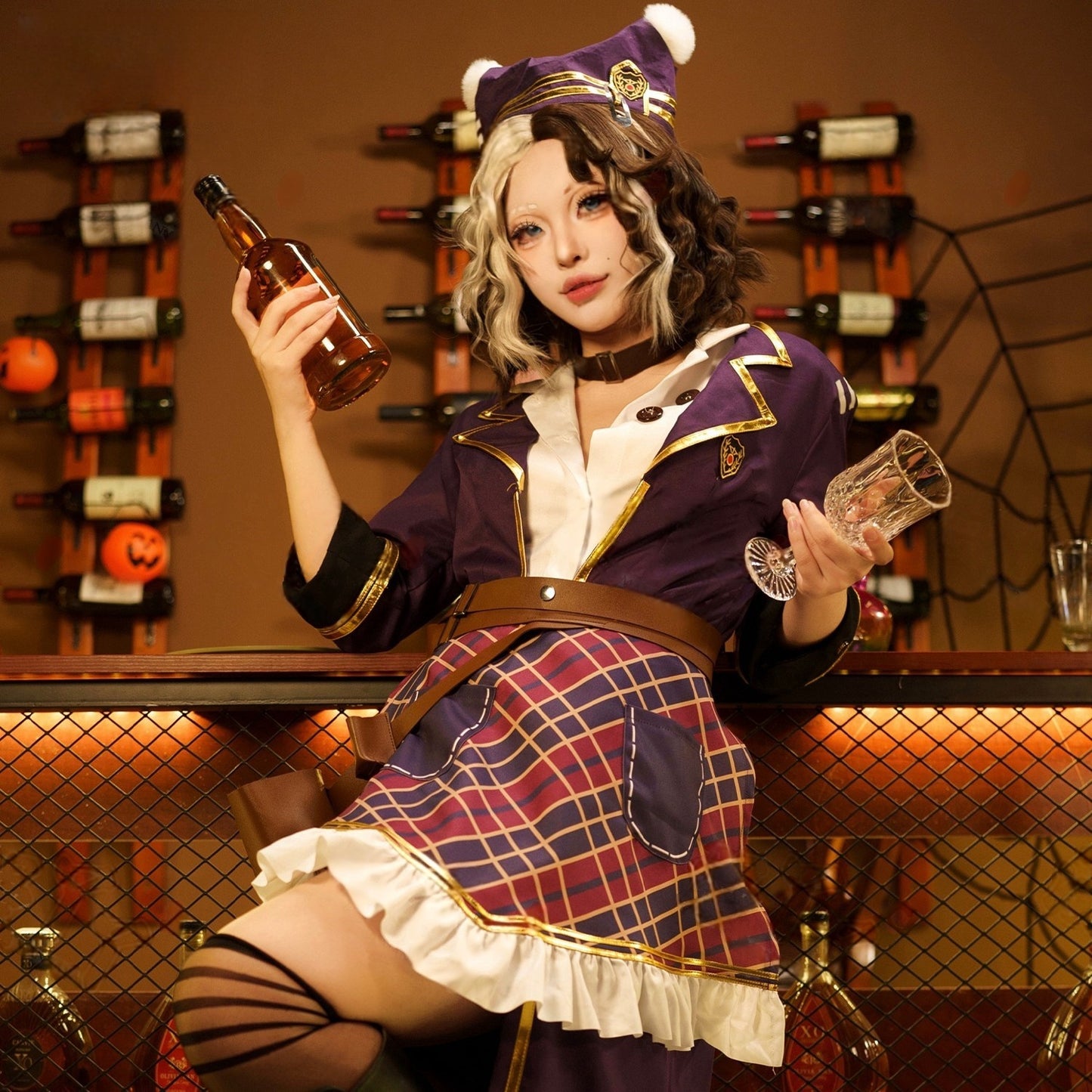 Identity V Barmaid Demi Bourbon Cosplay Costume