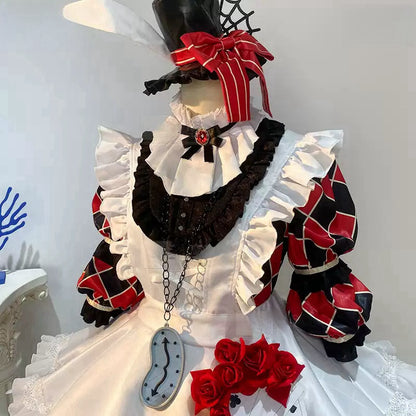 Identity V Emma Woods Gardener Black Fairy Tale Cosplay Costume
