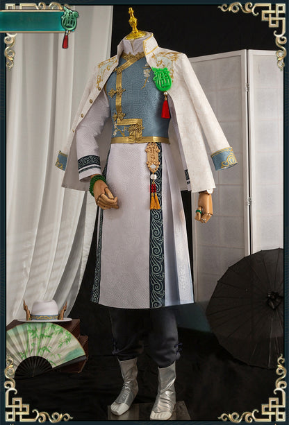 Identity Ⅴ Qilin Of The East Black Guard Fan Wujiu & White Guard Xie Bi'an Cosplay Costume