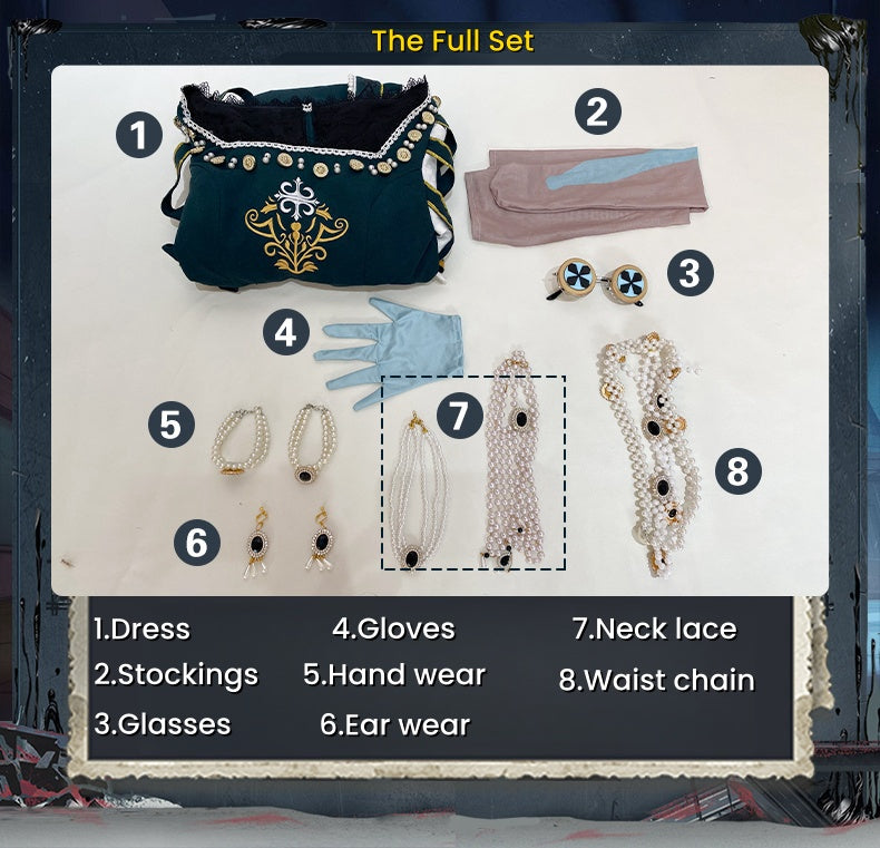 Identity V Journalist Eternity Alice DeRoss Cosplay Costume