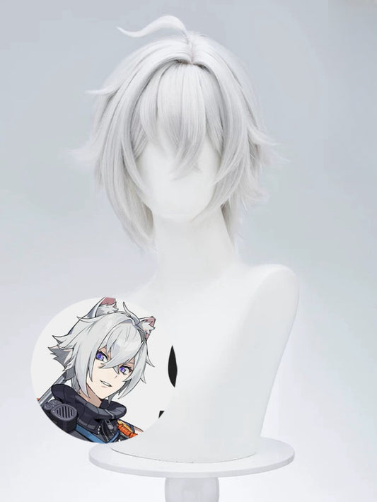 Zenless Zone Zero Seth Lowell Cosplay Wig