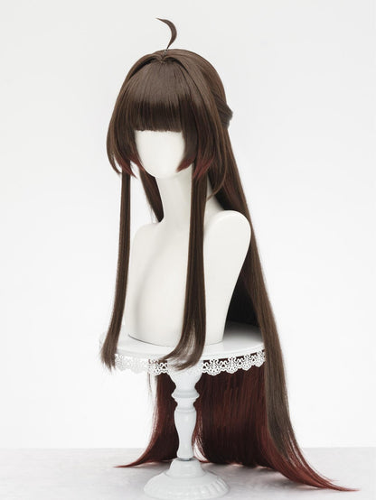 Honkai: Star Rail Lingsha Brown Cosplay Wig