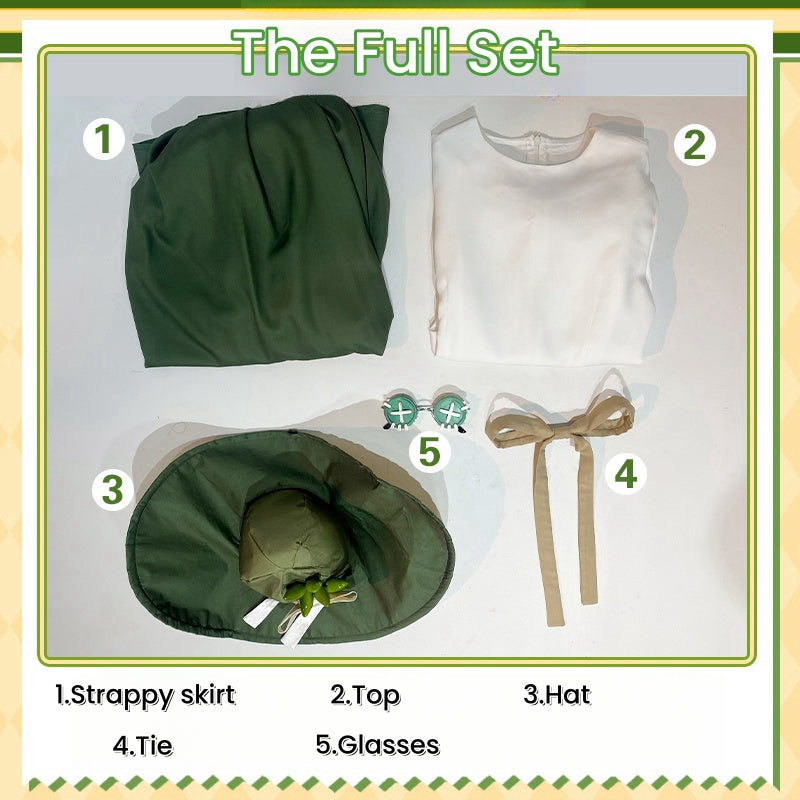 Identity V Emma Woods Gardener Afternoon Tea Cosplay Costume