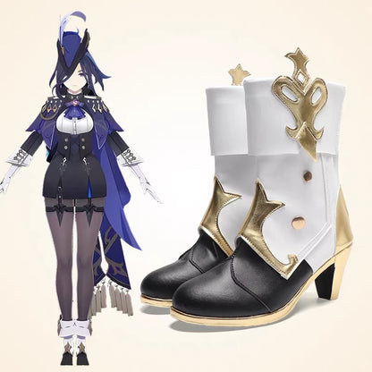 Genshin Impact Fontaine Clorinde Cosplay Costume