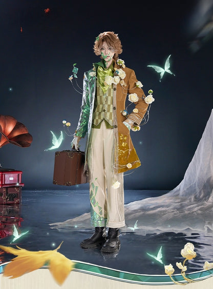 Identity V Aesop Carl Embalmer Greenhouse Cosplay Costume