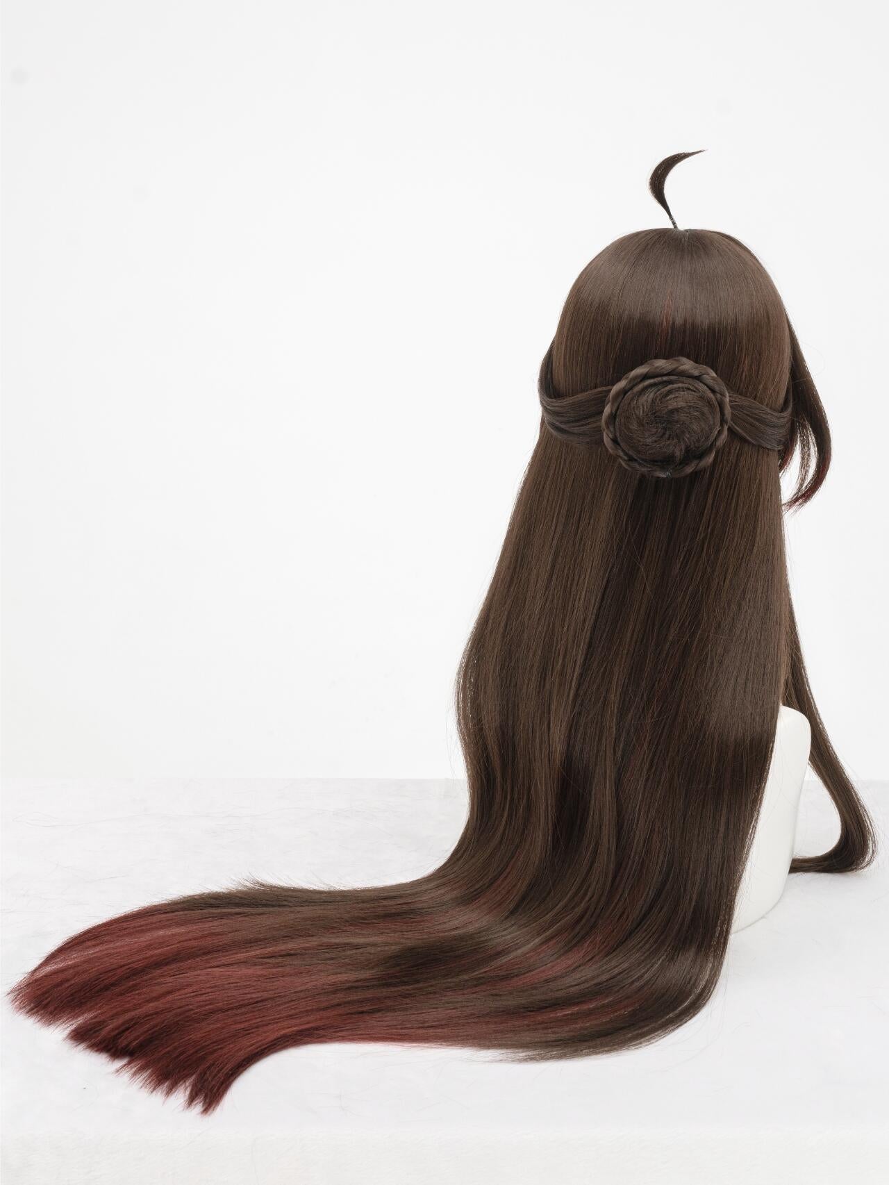 Honkai: Star Rail Lingsha Brown Cosplay Wig