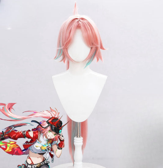 Honkai Star Rail Rappa Cosplay Wig