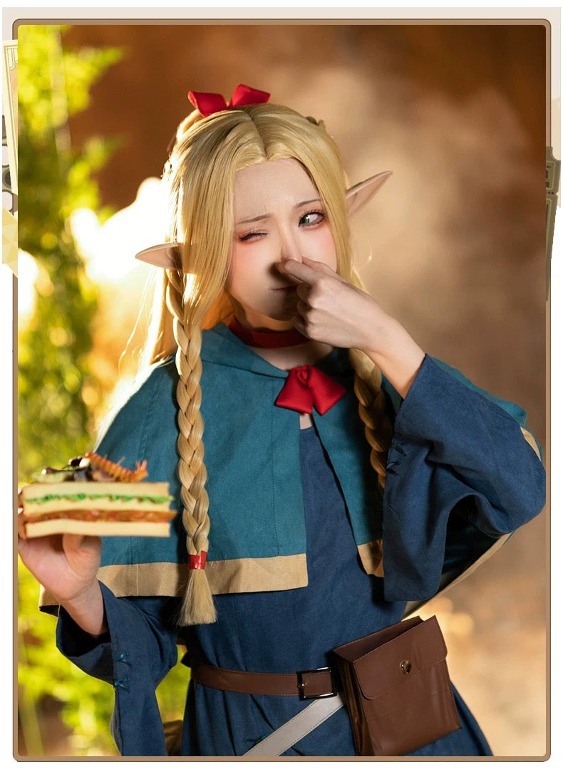 Delicious in Dungeon Marcille Donato Premium Version Cosplay Costume