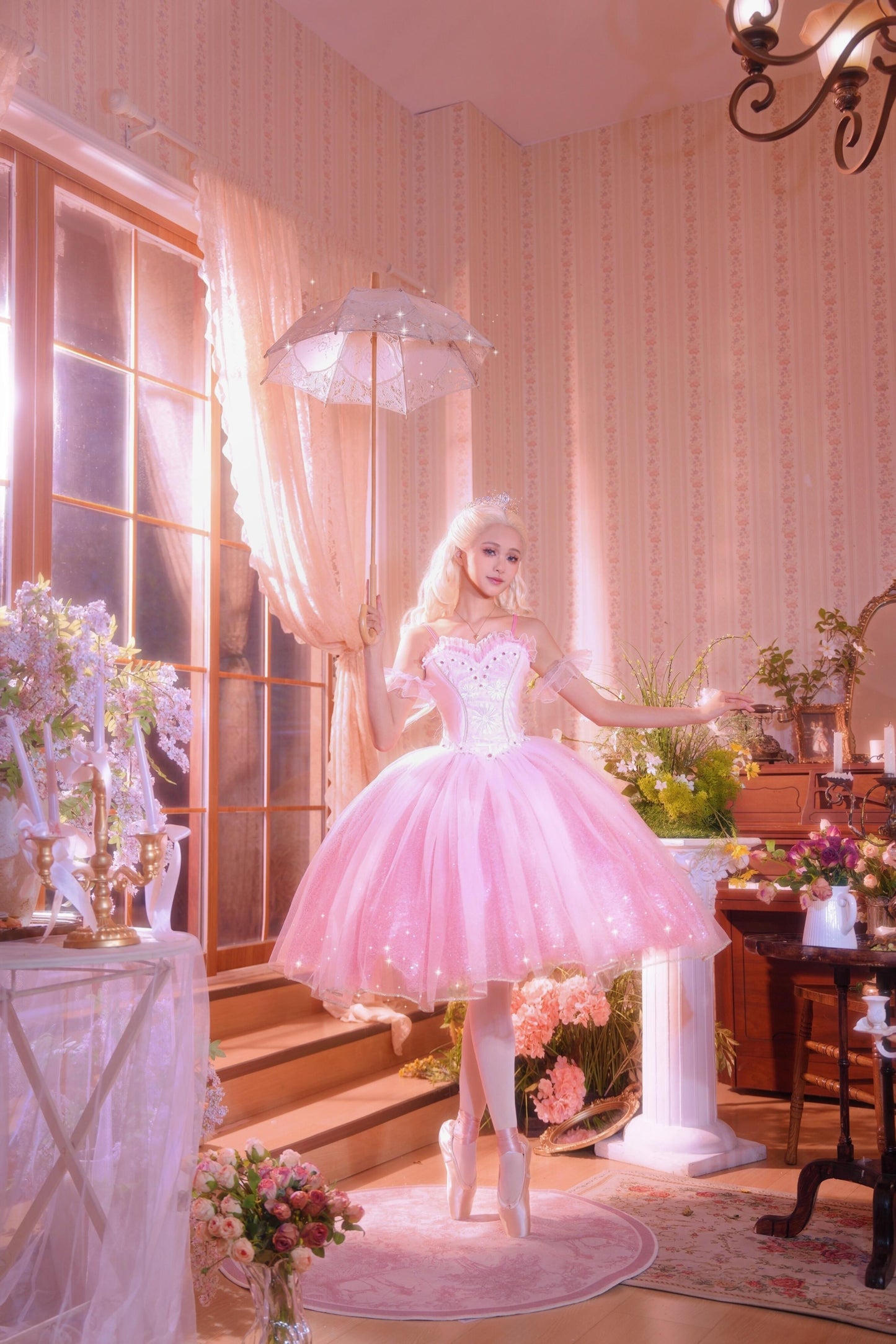 Barbie In the Nutcracker Clara Tutu Cosplay Costume