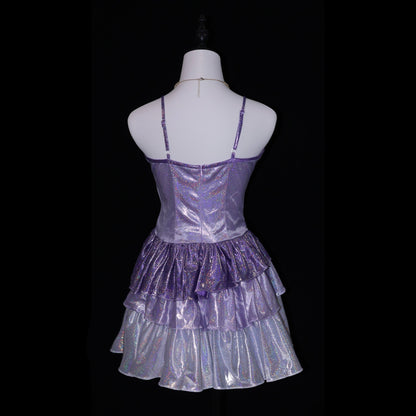 Barbie: A Fashion Fairytale  Cosplay Dress Purple Version