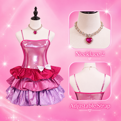 Barbie: A Fashion Fairytale Princess Barbie +Cat Barbie Cosplay Costume