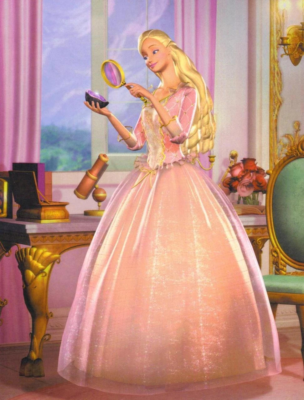 Barbie as The Princess and the Pauper Princess Anneliese/Erika Cosplay Costume
