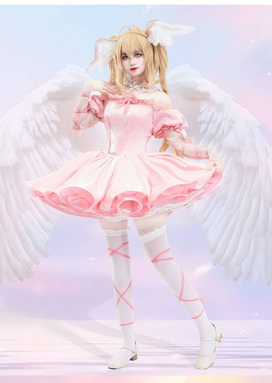 Shugo Chara!  Tsukiyomi Utau  Angel Cradle Cosplay Costume