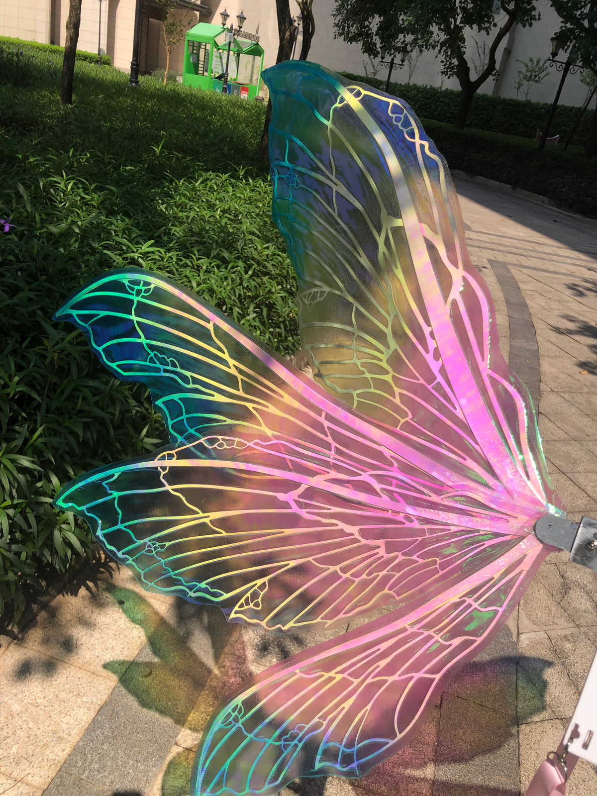 Iridescent Color-Shifting Fairy Wings | Fantasy Cosplay Wings
