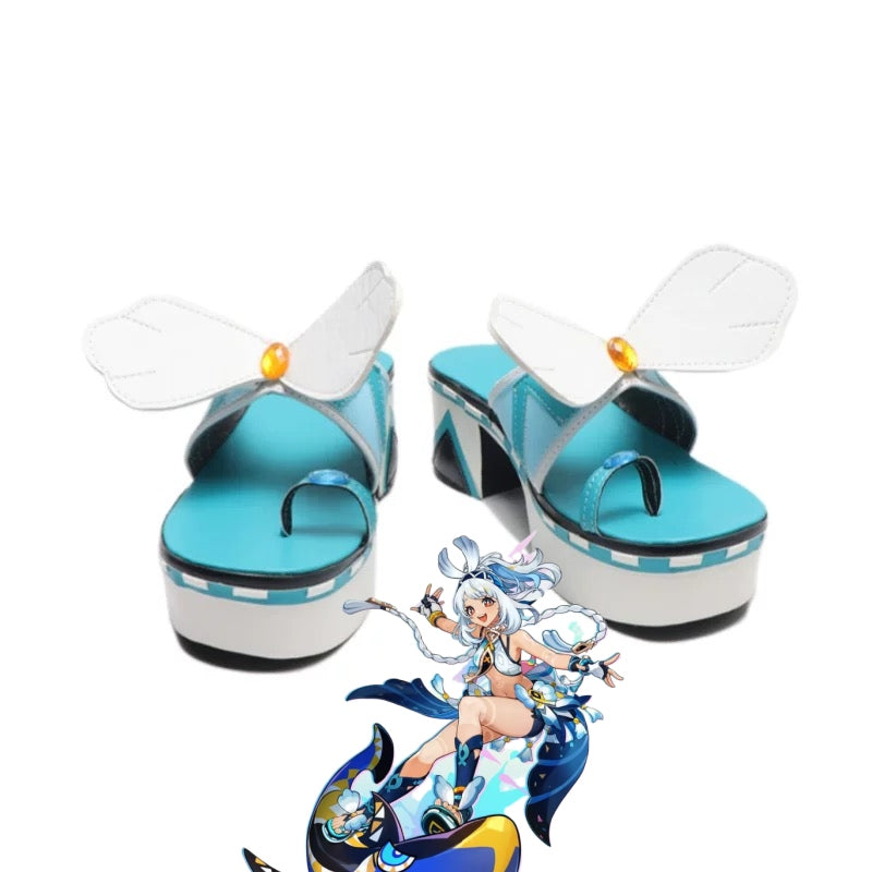 Genshin Impact Mualani Cosplay Shoes